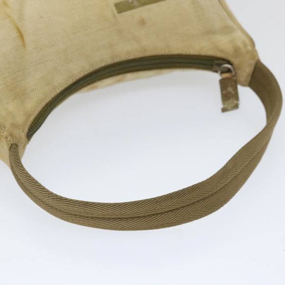PRADA Sports Hand Bag Canvas Beige Khaki Auth as096 - Picture 6 of 16